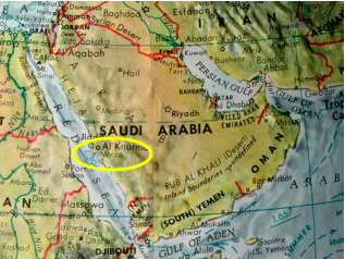 Map of Mecca